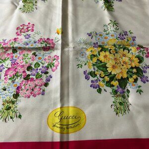 Gucci silk accessory collection